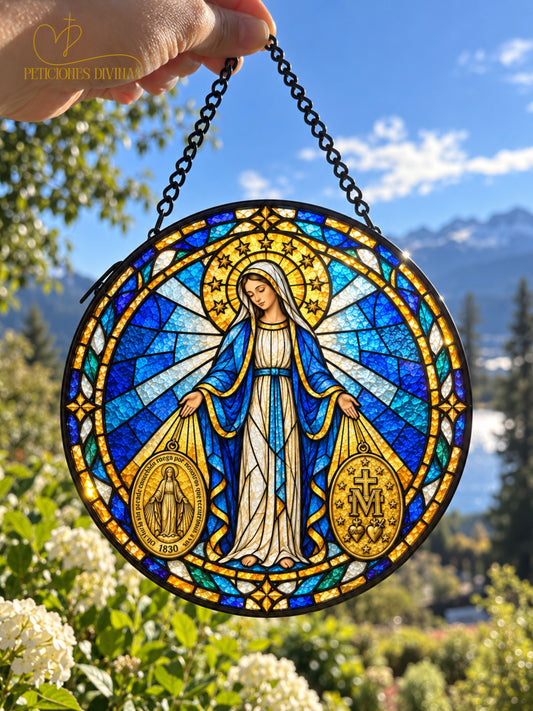 Atrapasol Virgen de la Medalla Milagrosa