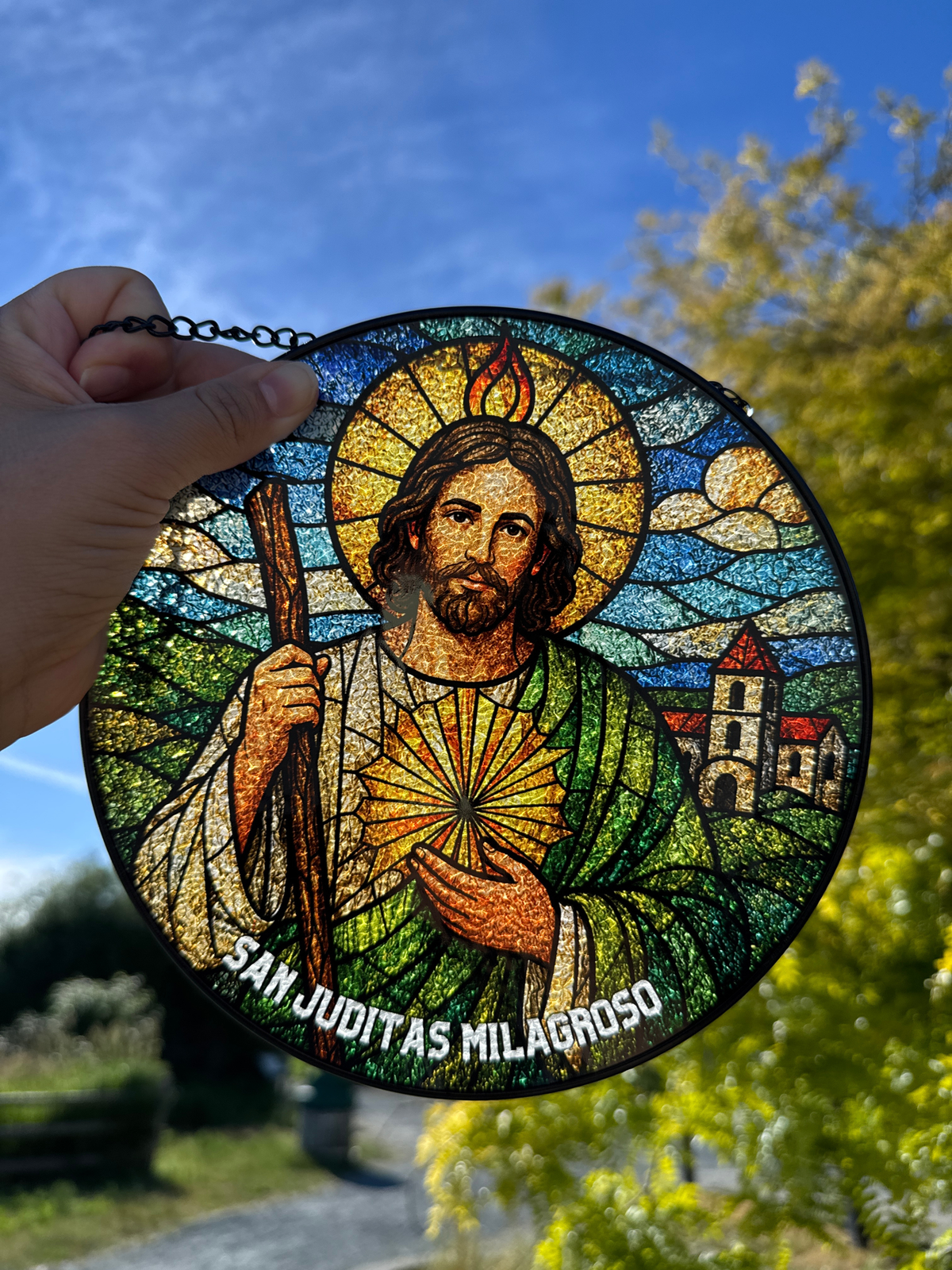 Suncatcher San Judas Tadeo