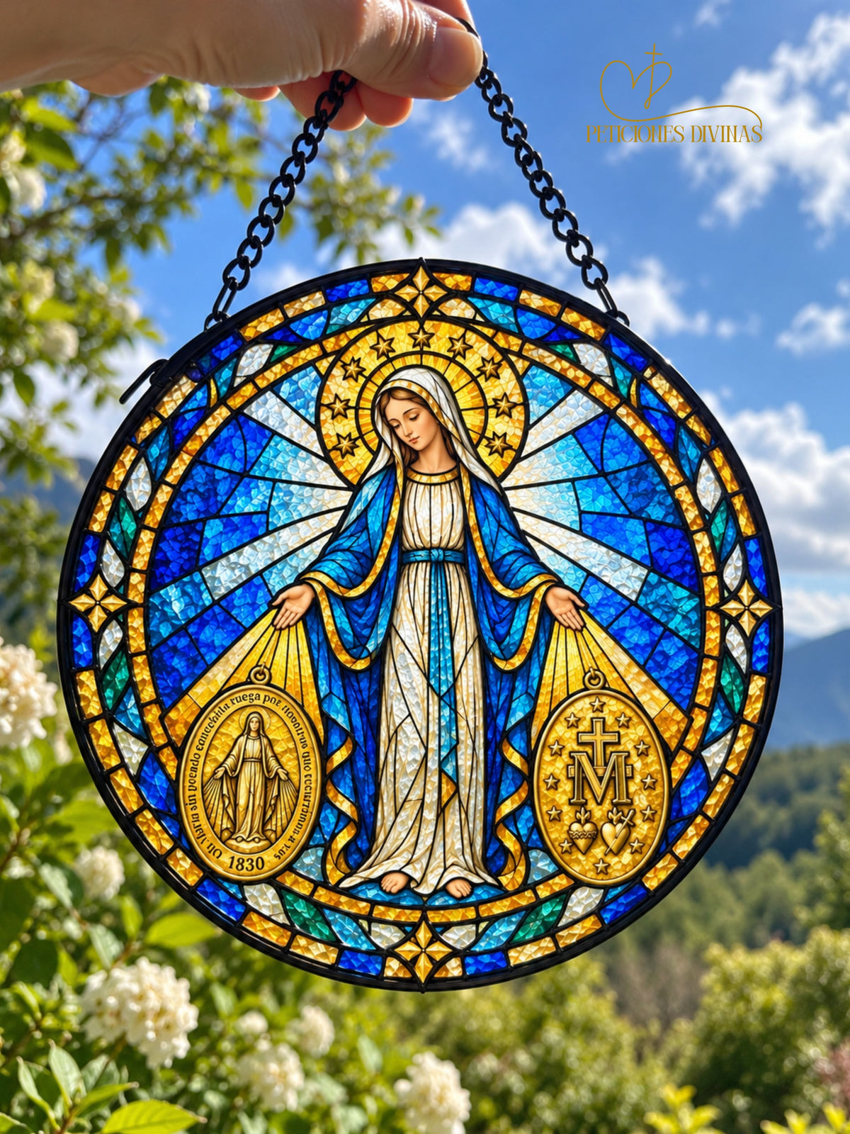 Atrapasol Virgen de la Medalla Milagrosa