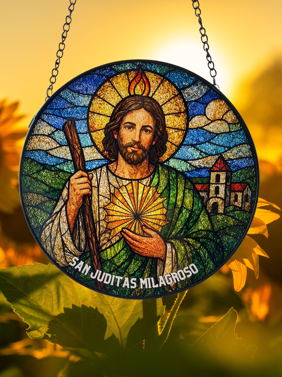 Suncatcher San Judas Tadeo