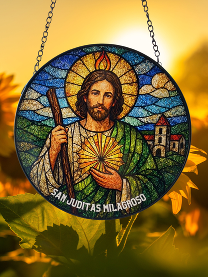 Suncatcher San Judas Tadeo