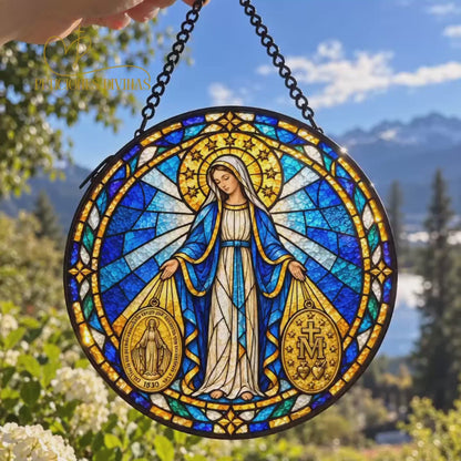 Atrapasol Virgen de la Medalla Milagrosa